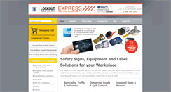 Desktop Screenshot of expresssafety.com.au